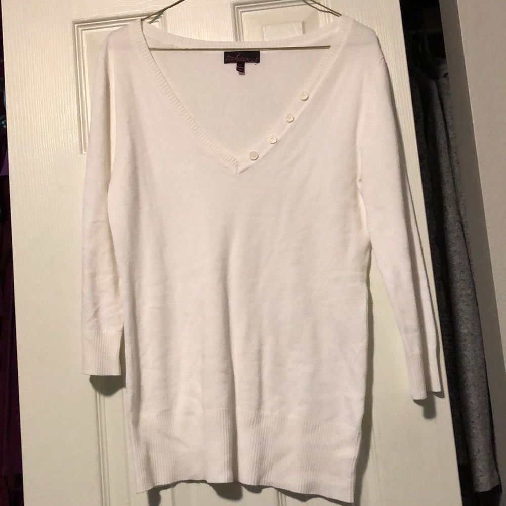 White sweater